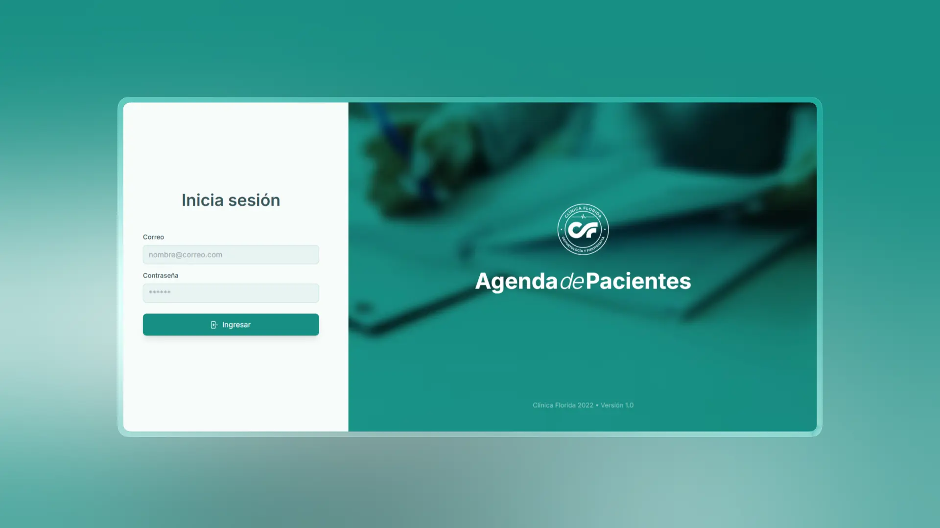 Clínica Florida Project Screenshot